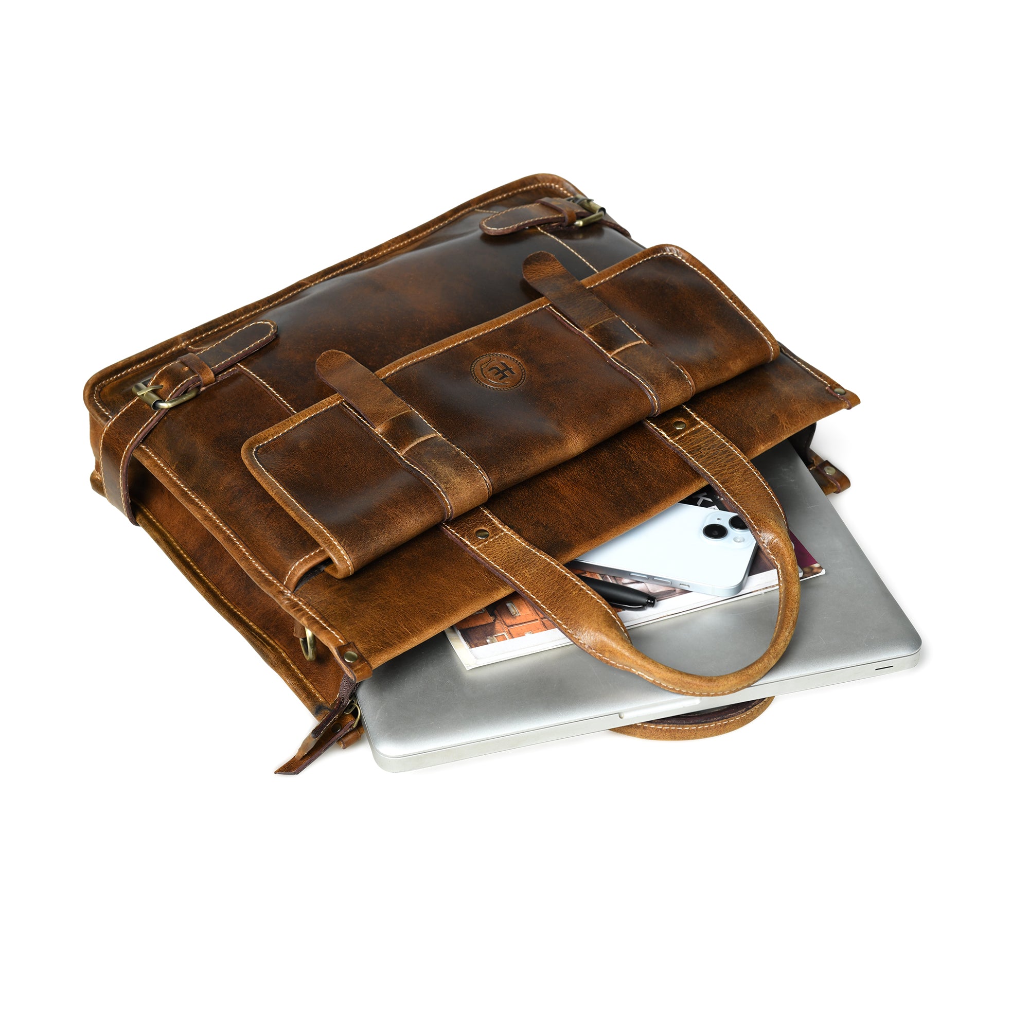 Heritage Leather Laptop Bag